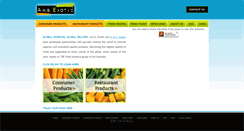 Desktop Screenshot of ams-exotic.com